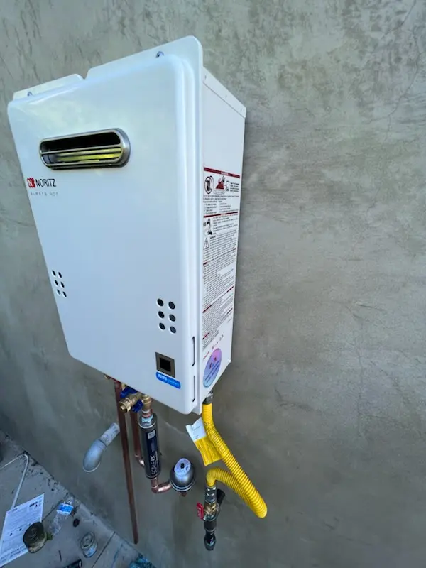 Tankless water heater installation for Crawford Corners homes